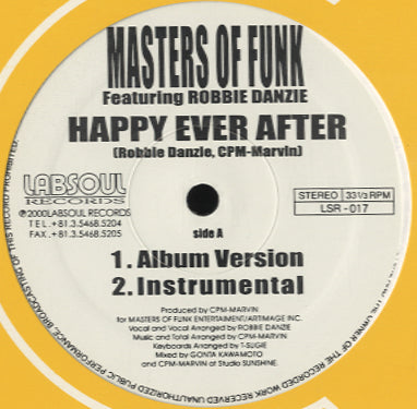 Masters Of Funk - Happy Ever After [12