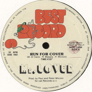 Mr. Lover - Run For Cover [12"]
