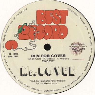 Mr. Lover - Run For Cover [12