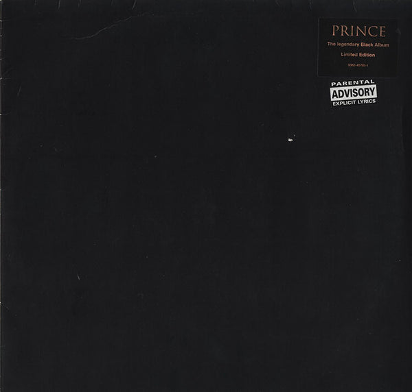 極希少】Prince ‎– Black Albumアナログレコード送料込み - レコード