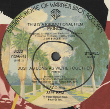 Prince - Just As Long As We're Together [12