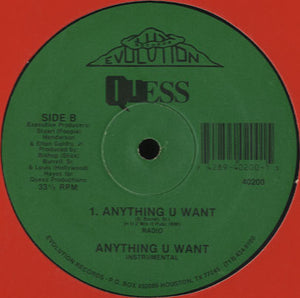Quess - Stack On U / Anything U Want [12"]