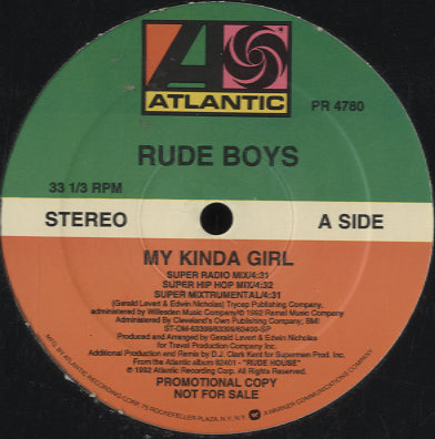 Rude Boys - My Kinda Girl [12
