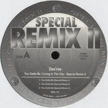 Special Remix 2-12 (Des'ree - You Gotta Be / Living In The City) [12