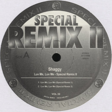 Special Remix 2-30 (Shaggy - Luv Me, Luv Me , Angel) [12