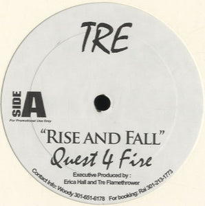 Tre - Rise And Fall [12"]