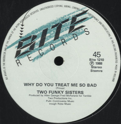 Two Funky Sisters - Why Do You Treat Me So Bad [12