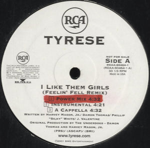 Tyrese - I Like Them Girls (Feelin' Fell Remix) [12"]