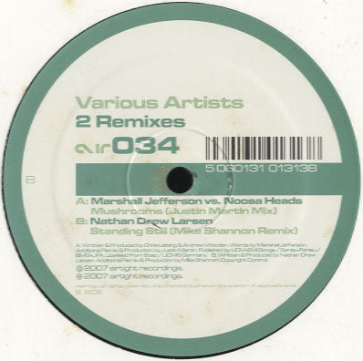 Marshall Jefferson Vs. Noosa Heads / Nathan Drew Larsen - 2 Remixes [12
