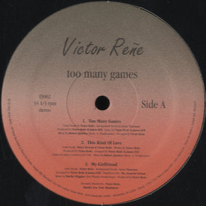 Victor Rene - Too Many Games [12"]