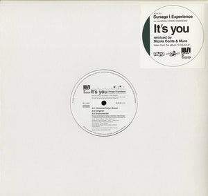 Sunaga T Experience - It's You [12"] 