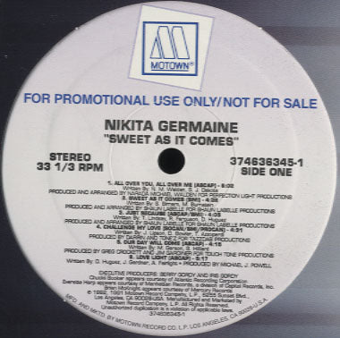 Nikita Germaine - Sweet As It Comes [LP]