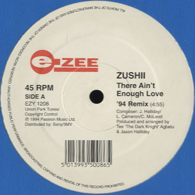 Zushii - There Ain't Enough Love ('94 Remix) [12